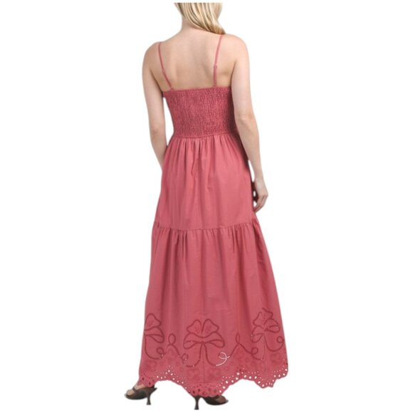 MOON RIVER Sleeveless Eyelet Maxi Dress - Picture 2 of 2